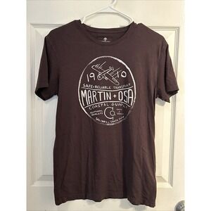 Martin + Osa Tshirt Brown Size‎ Small
